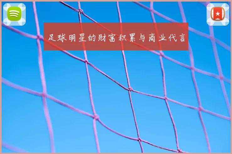 足球明星的财富积累与商业代言